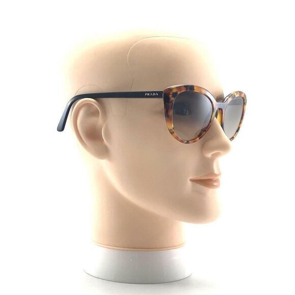 NEW PRADA SPR 02V UF3-3D0 TORTOICE AUTHENTIC SUNGLASSES SPR02V 54-20 - Picture 6 of 6